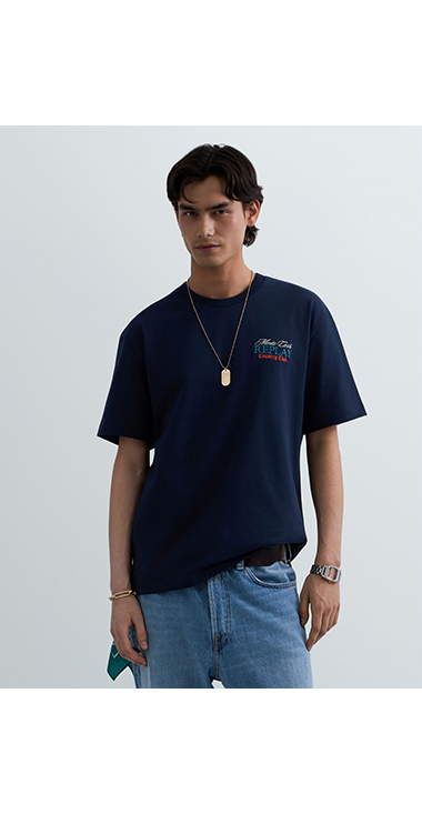 REPLAY &times; Monte Carlo Country Club オーバーサイズ Tシャツ 詳細画像